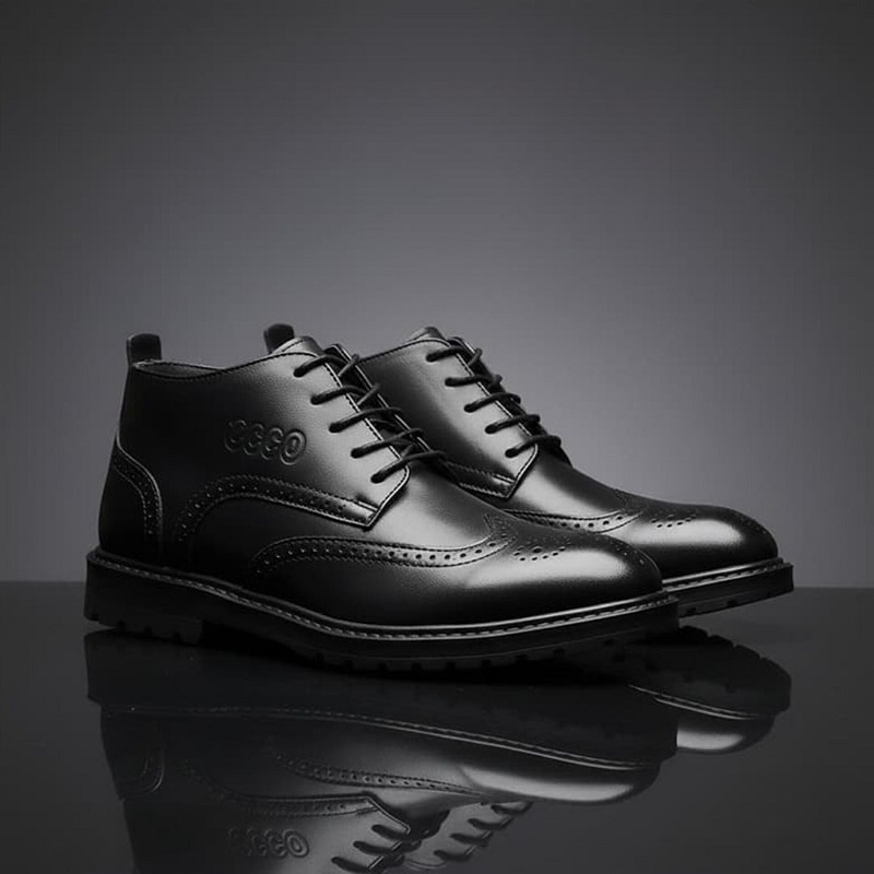 نیم بوت مردانه COCO مشکی مدلSalivan